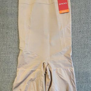 SPANX: Nude, high-waisted, size M